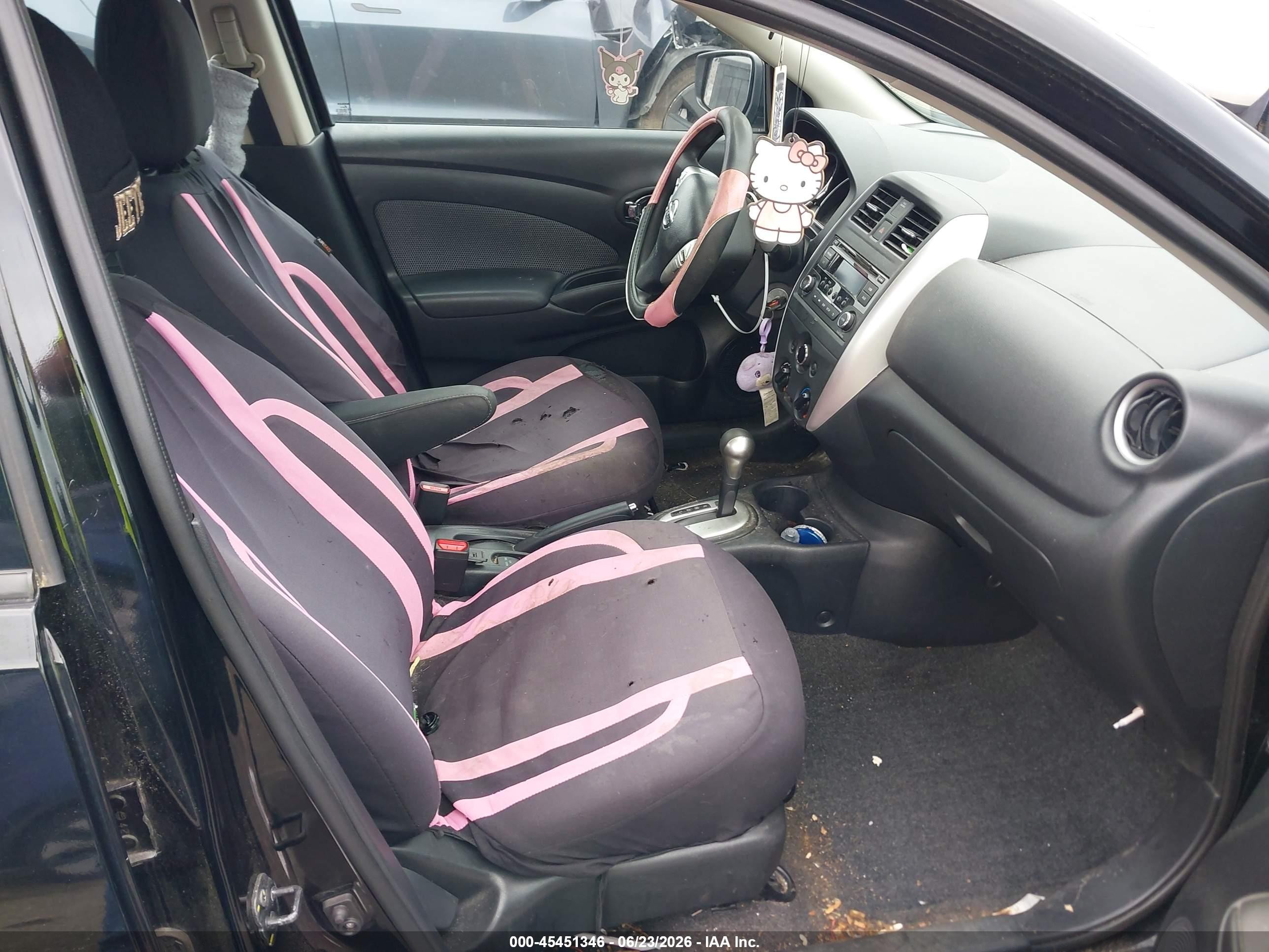 2015 Nissan Versa 1.6 Sv Черный vin: 3N1CN7AP3FL803080