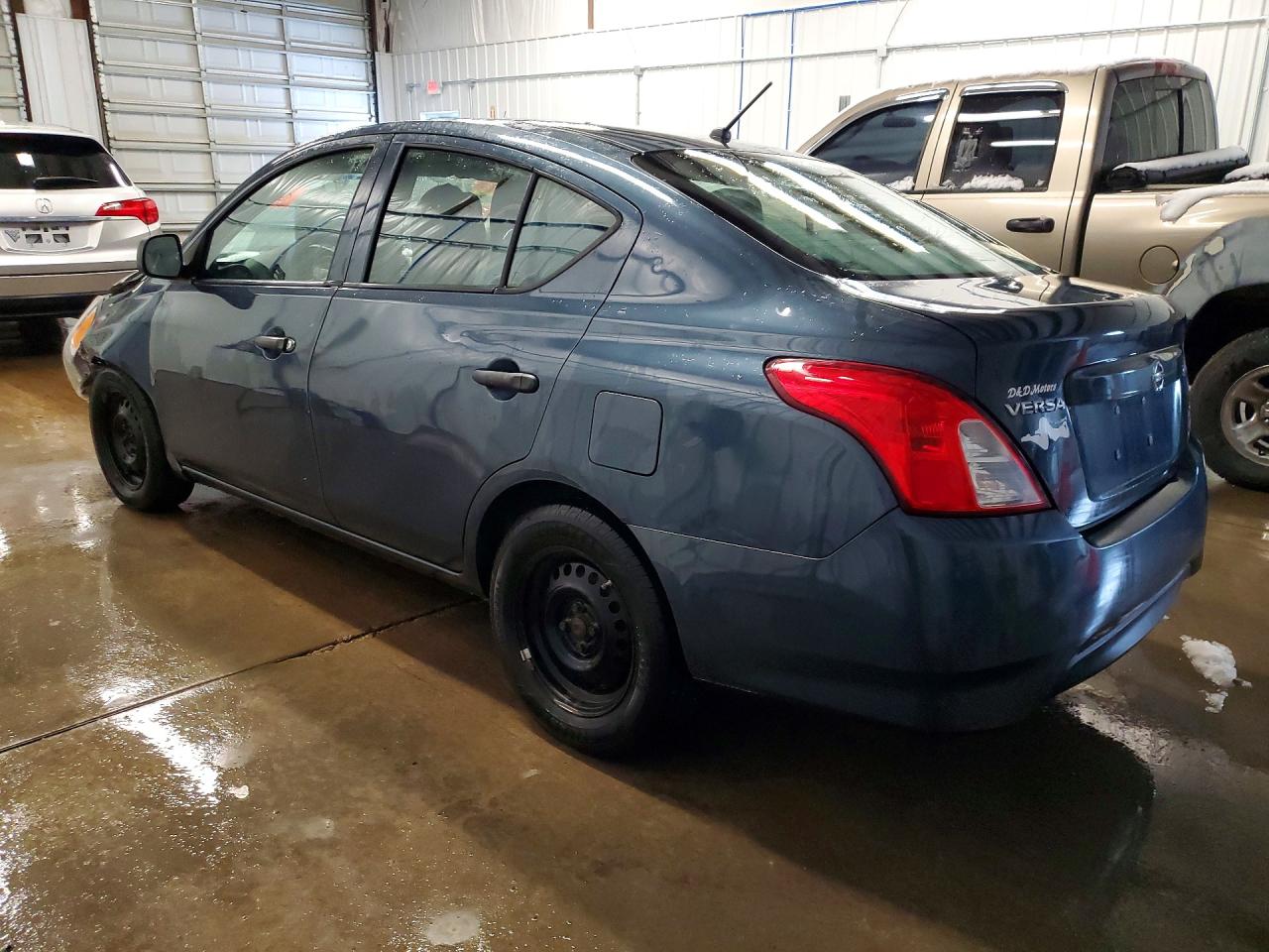 2015 Nissan Versa 1.6 S Blue vin: 3N1CN7AP3FL806884