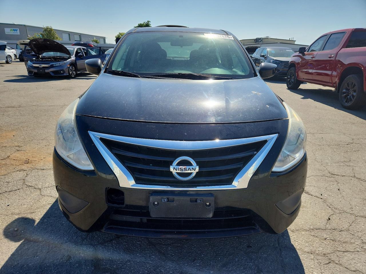 2015 Nissan Versa 1.6 Sv Black vin: 3N1CN7AP3FL820798