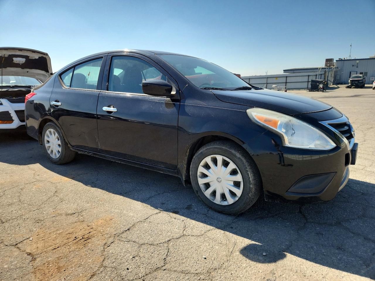 2015 Nissan Versa 1.6 Sv Black vin: 3N1CN7AP3FL820798