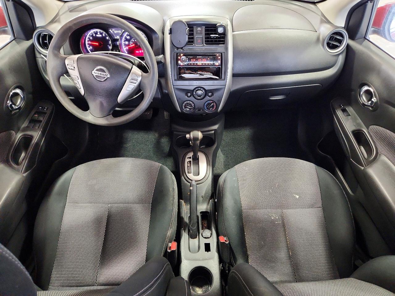 2015 Nissan Versa 1.6 Sv Red vin: 3N1CN7AP3FL840808
