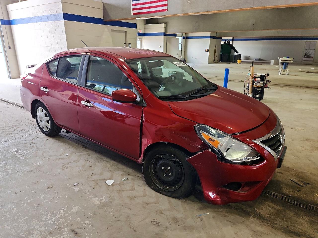 2015 Nissan Versa 1.6 Sv Red vin: 3N1CN7AP3FL840808