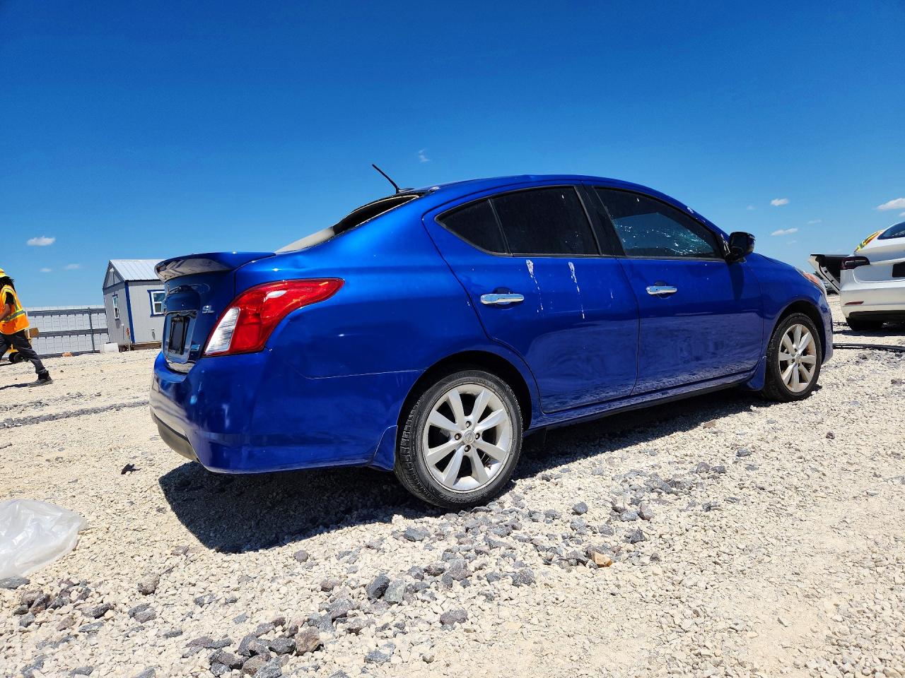 2015 Nissan Versa 1.6 Sl Синий vin: 3N1CN7AP3FL864252