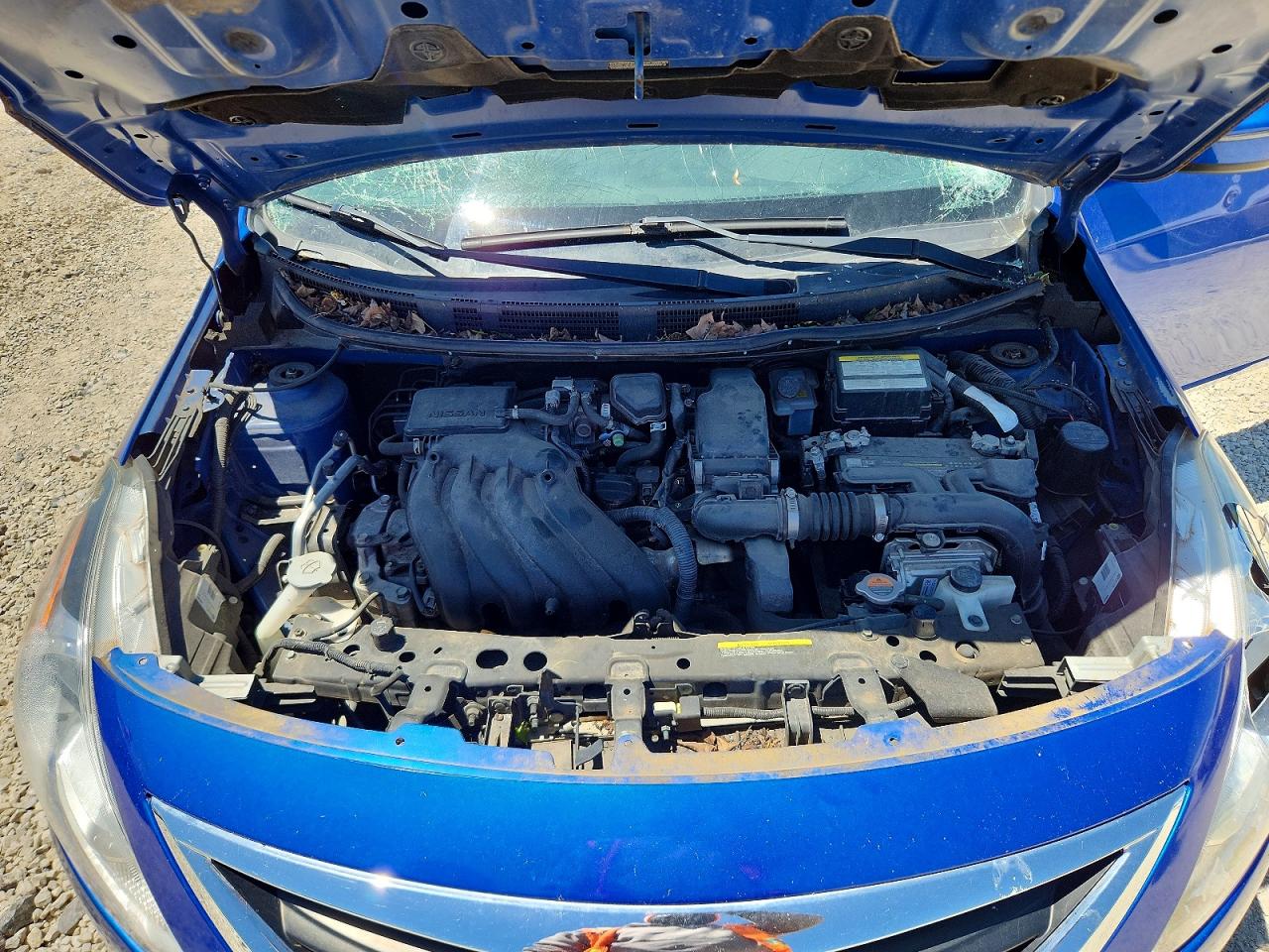 2015 Nissan Versa 1.6 Sl Синий vin: 3N1CN7AP3FL864252