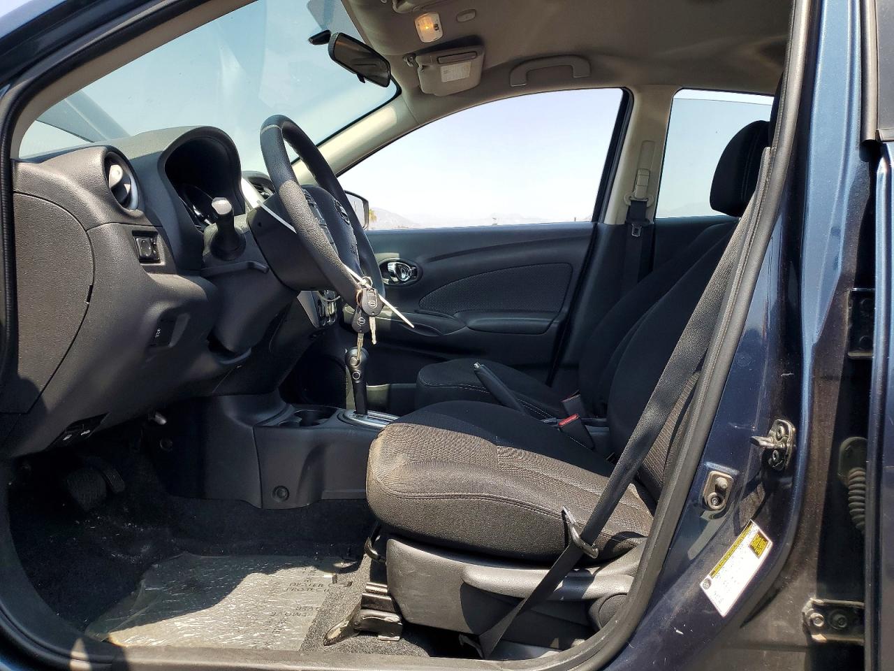 2015 Nissan Versa 1.6 Sv Blue vin: 3N1CN7AP3FL869046