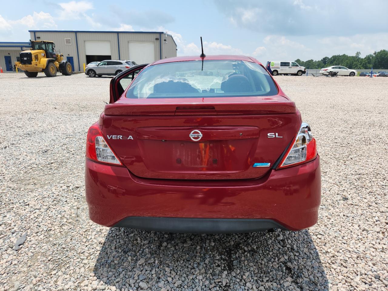 2015 Nissan Versa 1.6 Sl Red vin: 3N1CN7AP3FL869855