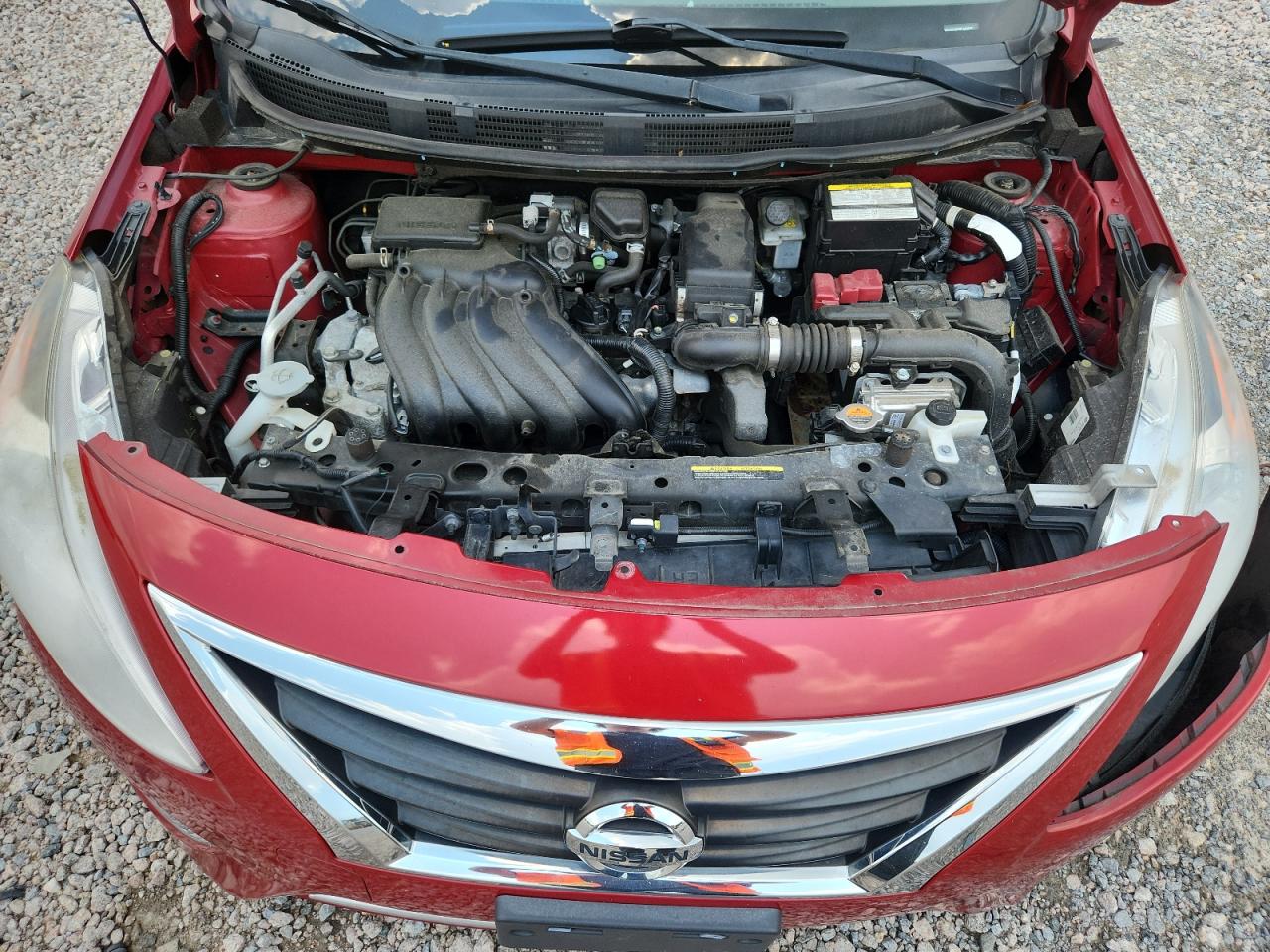 2015 Nissan Versa 1.6 Sl Red vin: 3N1CN7AP3FL869855