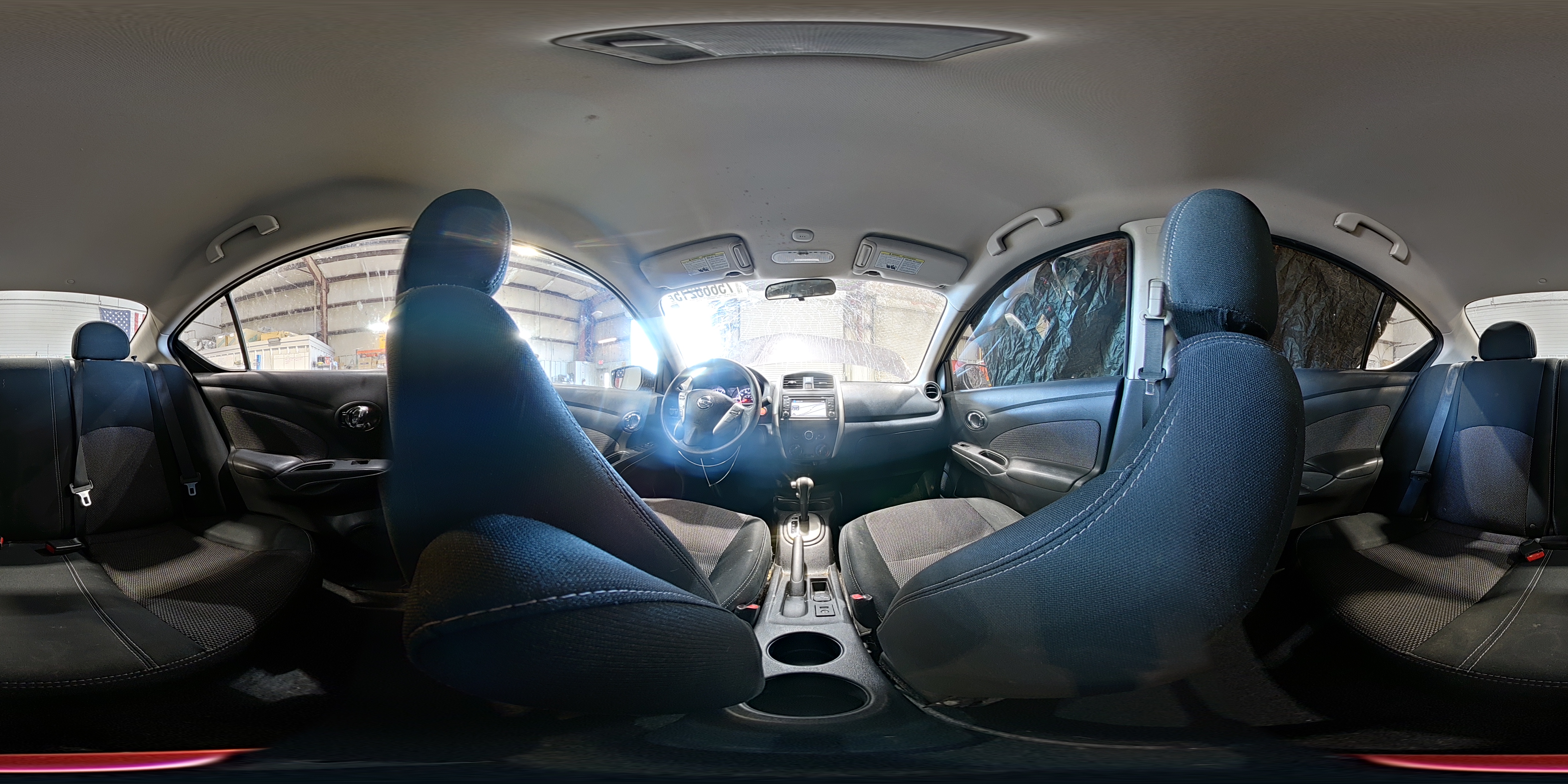 2015 Nissan Versa S Gray vin: 3N1CN7AP3FL885697