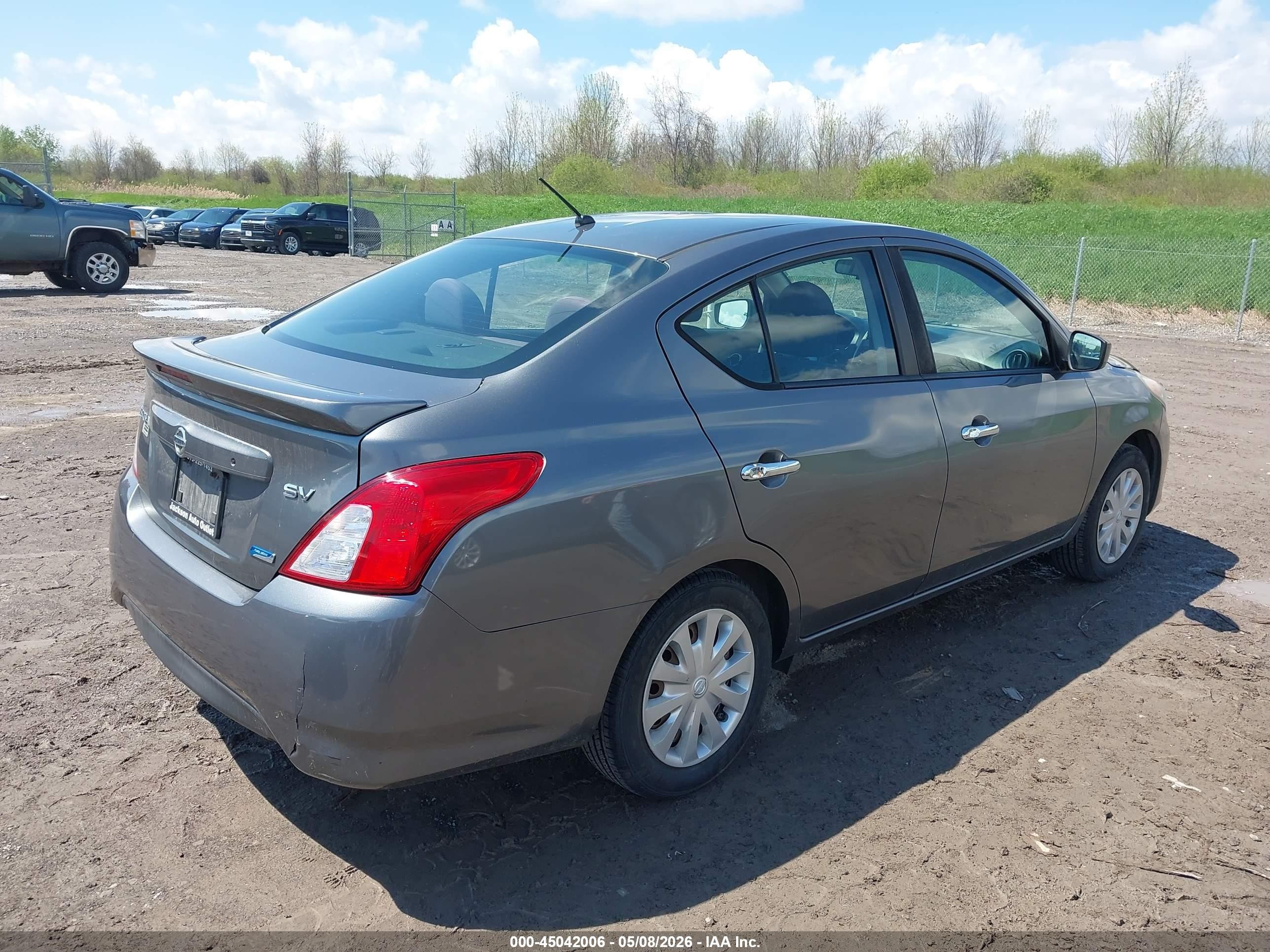 2016 Nissan Versa 1.6 S/1.6 S+/1.6 Sl/1.6 Sv Gray vin: 3N1CN7AP3GL867668