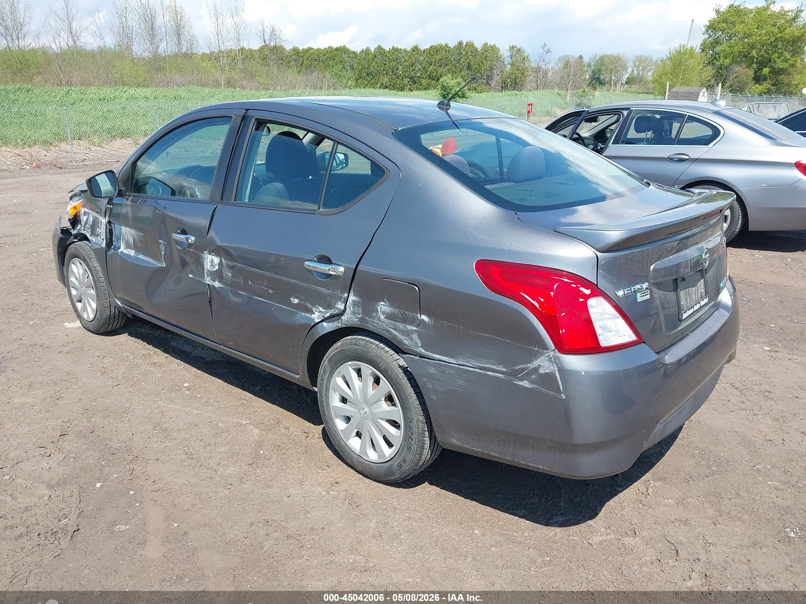 2016 Nissan Versa 1.6 S/1.6 S+/1.6 Sl/1.6 Sv Gray vin: 3N1CN7AP3GL867668