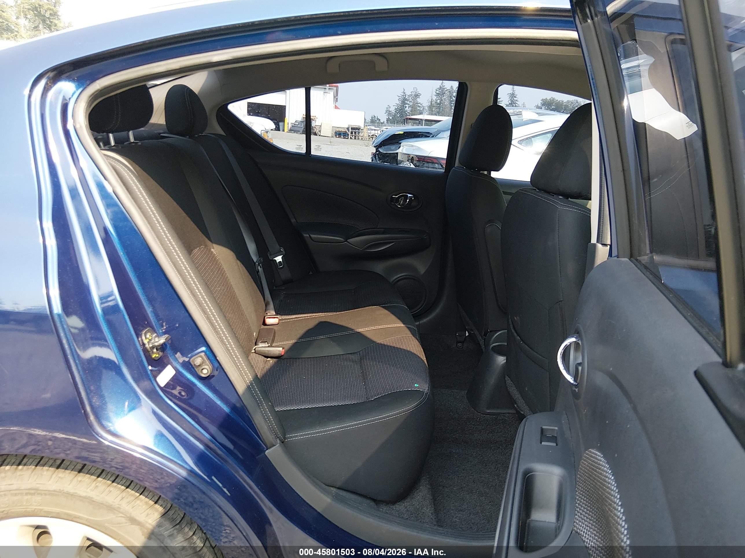 2018 Nissan Versa 1.6 Sv Blue vin: 3N1CN7AP3JL887717