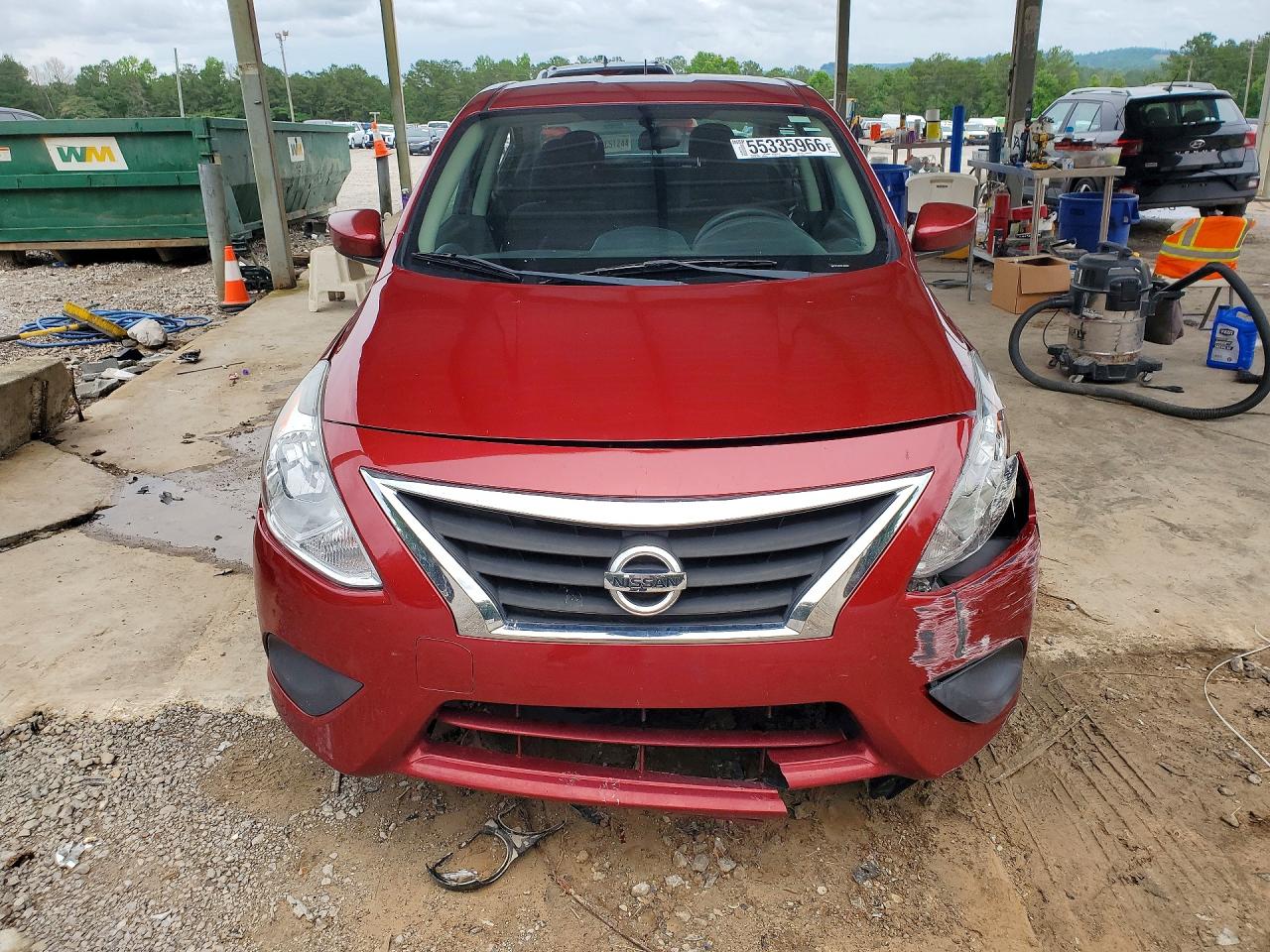 2019 Nissan Versa S Plus Красный vin: 3N1CN7AP3KL838499