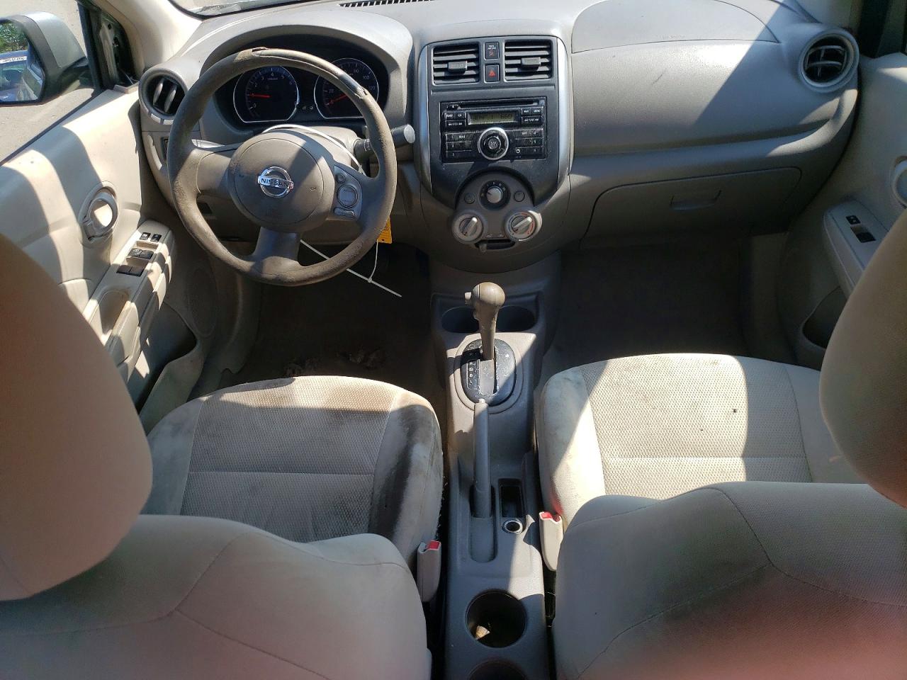 2012 Nissan Versa 1.6 S Silver vin: 3N1CN7AP4CL872758
