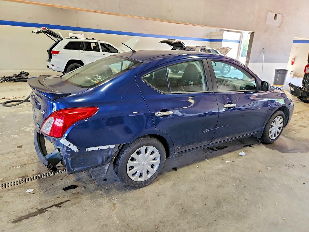 2013 Nissan Versa 1.6 S Blue vin: 3N1CN7AP4DL837770