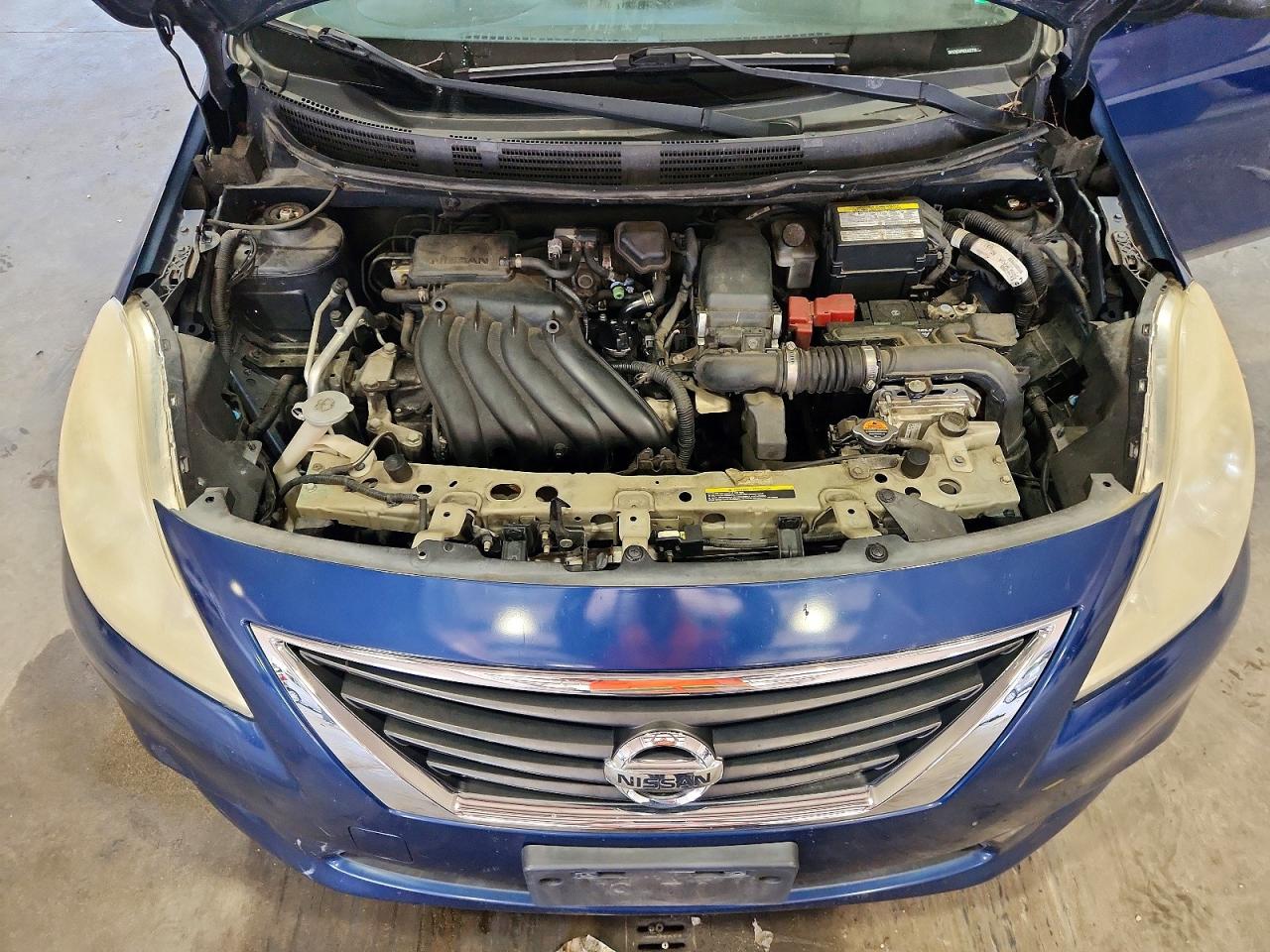 2013 Nissan Versa 1.6 S Blue vin: 3N1CN7AP4DL837770