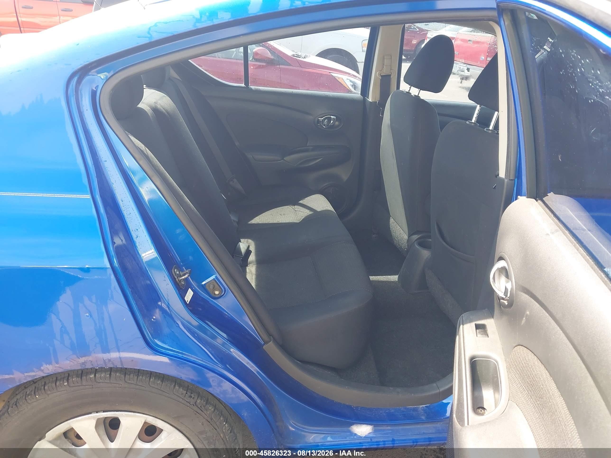 2013 Nissan Versa 1.6 Sv Blue vin: 3N1CN7AP4DL855525