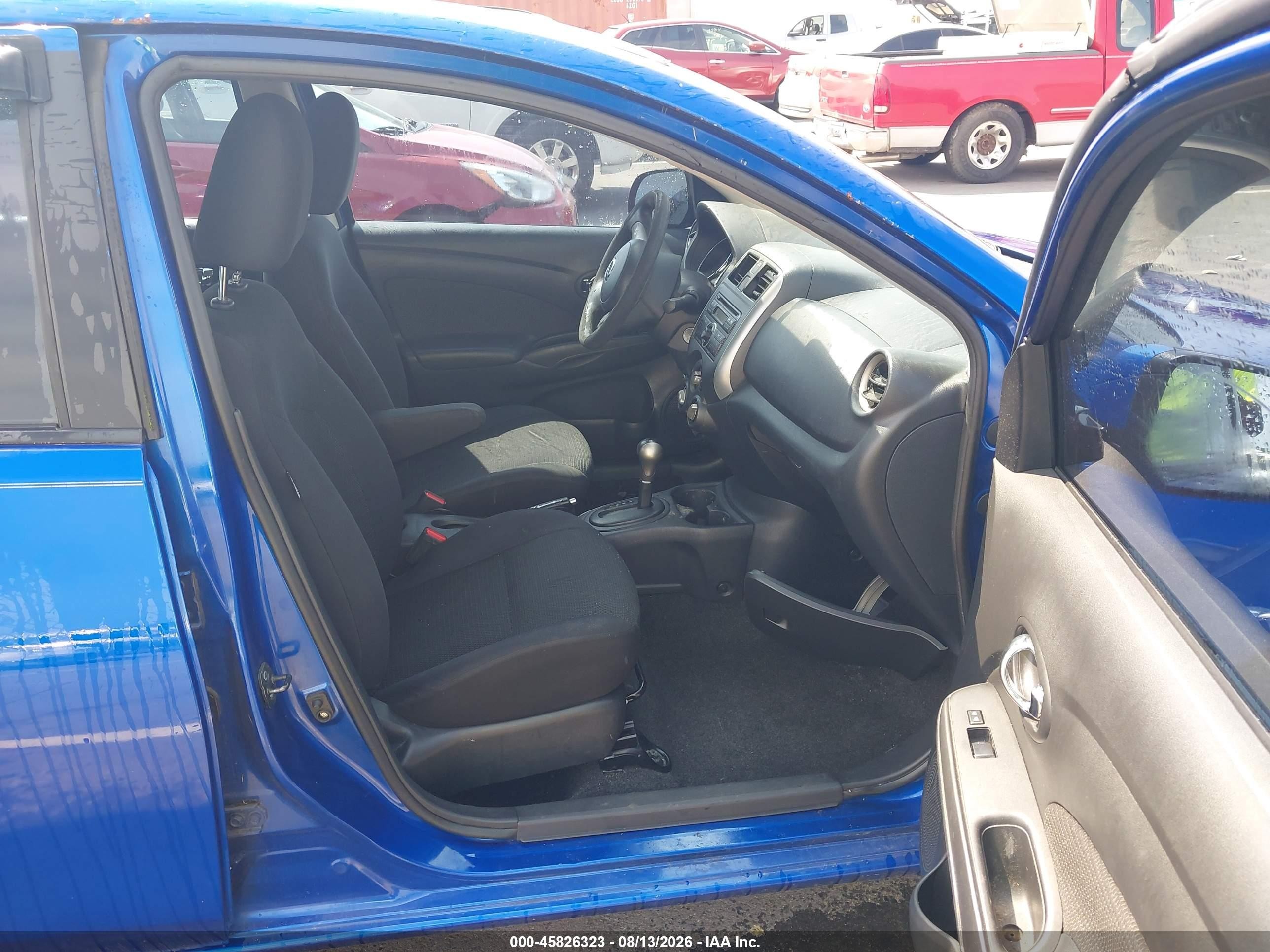2013 Nissan Versa 1.6 Sv Blue vin: 3N1CN7AP4DL855525