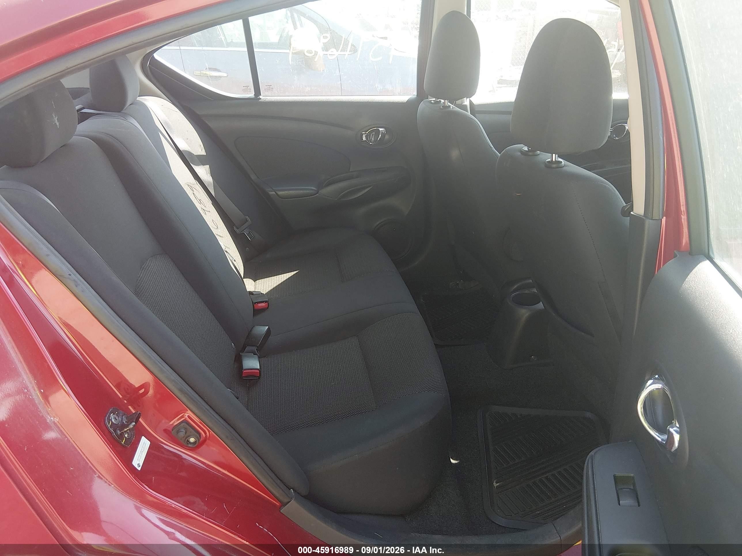2013 Nissan Versa 1.6 Sv Red vin: 3N1CN7AP4DL857520