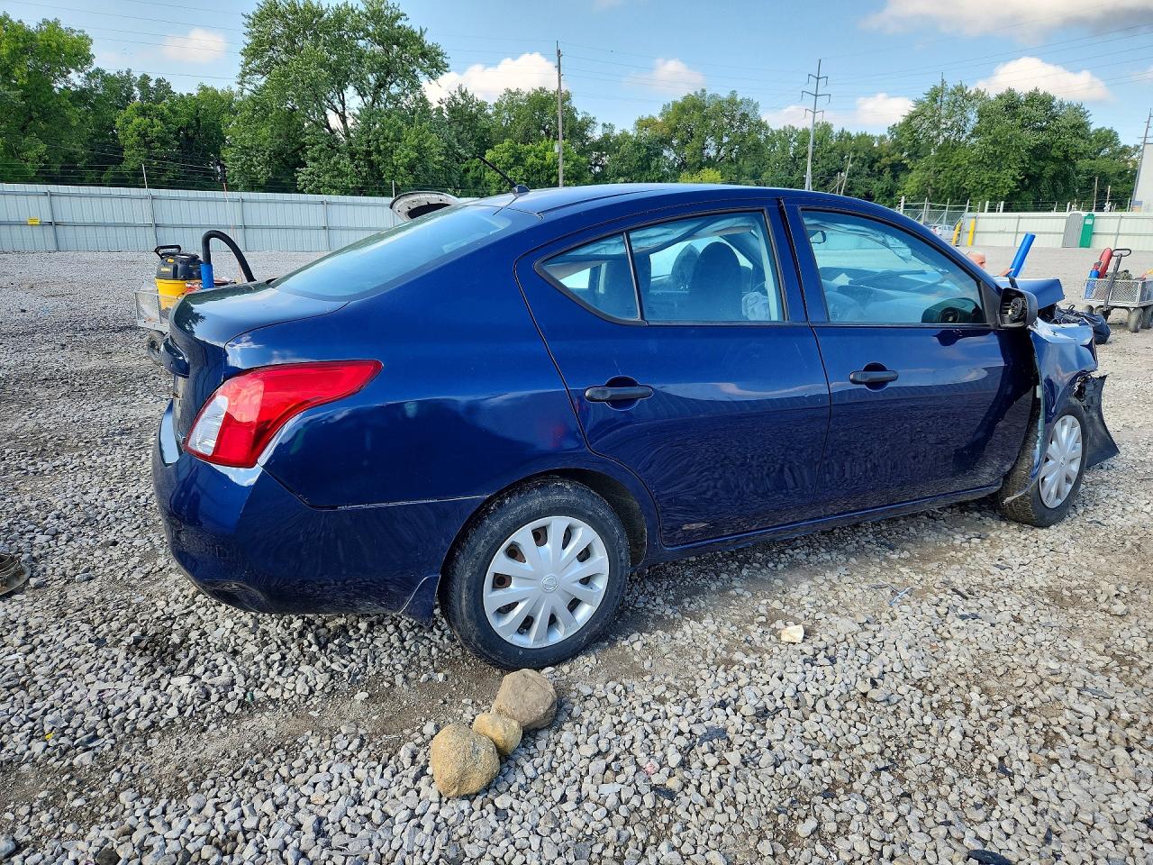 2013 Nissan Versa 1.6 S Blue vin: 3N1CN7AP4DL863804