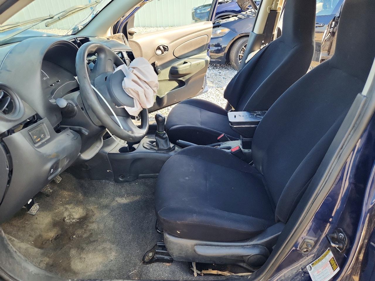 2013 Nissan Versa 1.6 S Blue vin: 3N1CN7AP4DL863804