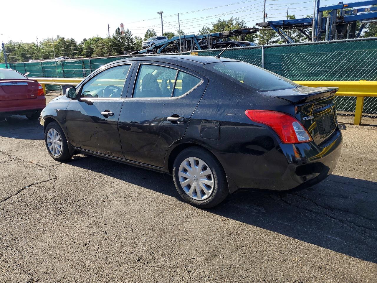 2013 Nissan Versa S Black vin: 3N1CN7AP4DL888735
