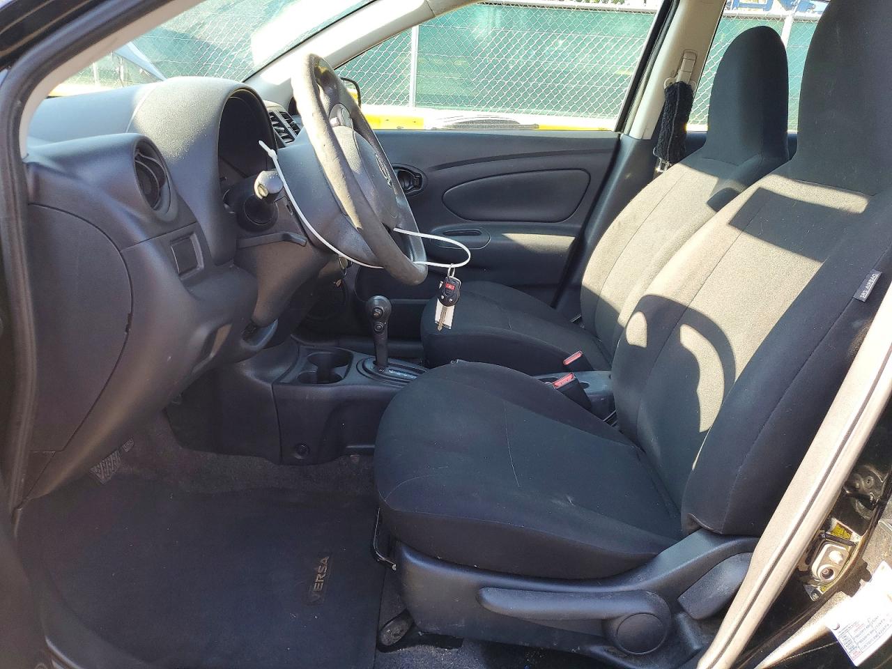 2013 Nissan Versa S Black vin: 3N1CN7AP4DL888735