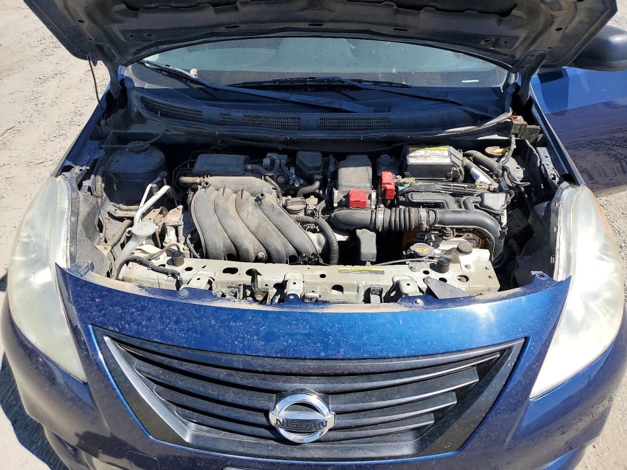 2013 Nissan Versa 1.6 S Blue vin: 3N1CN7AP4DL891232