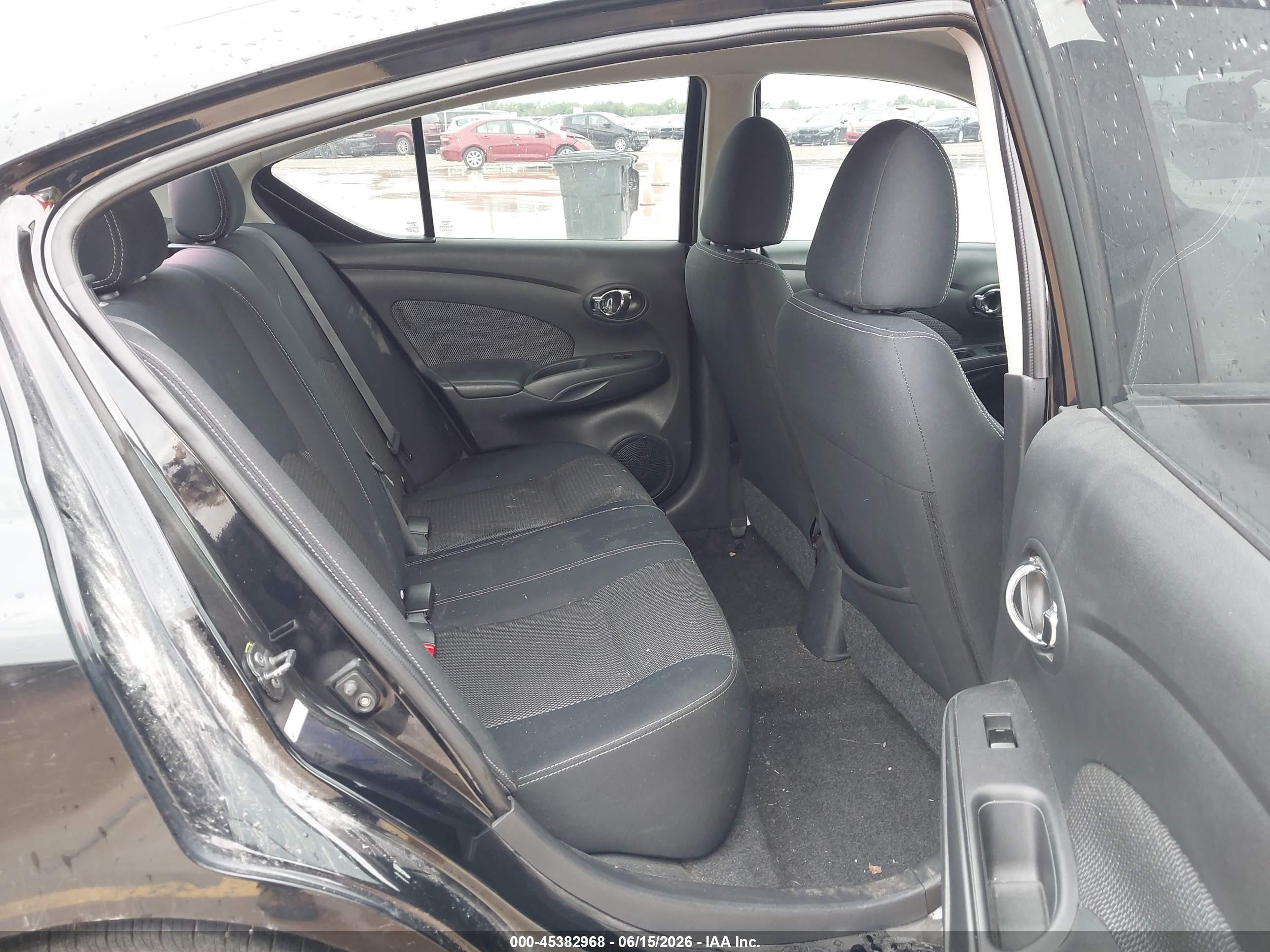 2014 Nissan Versa 1.6 Sv Black vin: 3N1CN7AP4EK452085