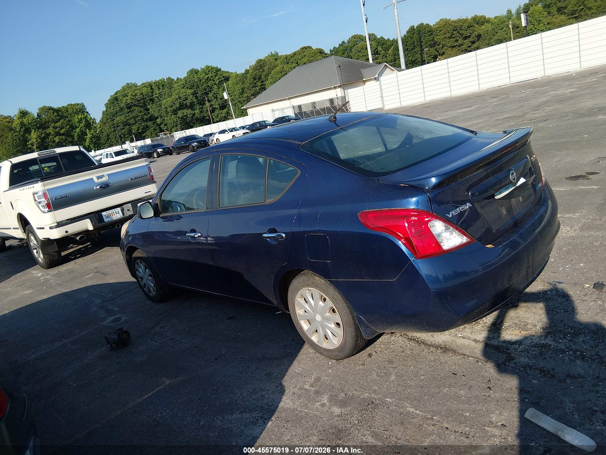 2014 Nissan Versa 1.6 S/1.6 S+/1.6 Sl/1.6 Sv/s Blue vin: 3N1CN7AP4EK455245