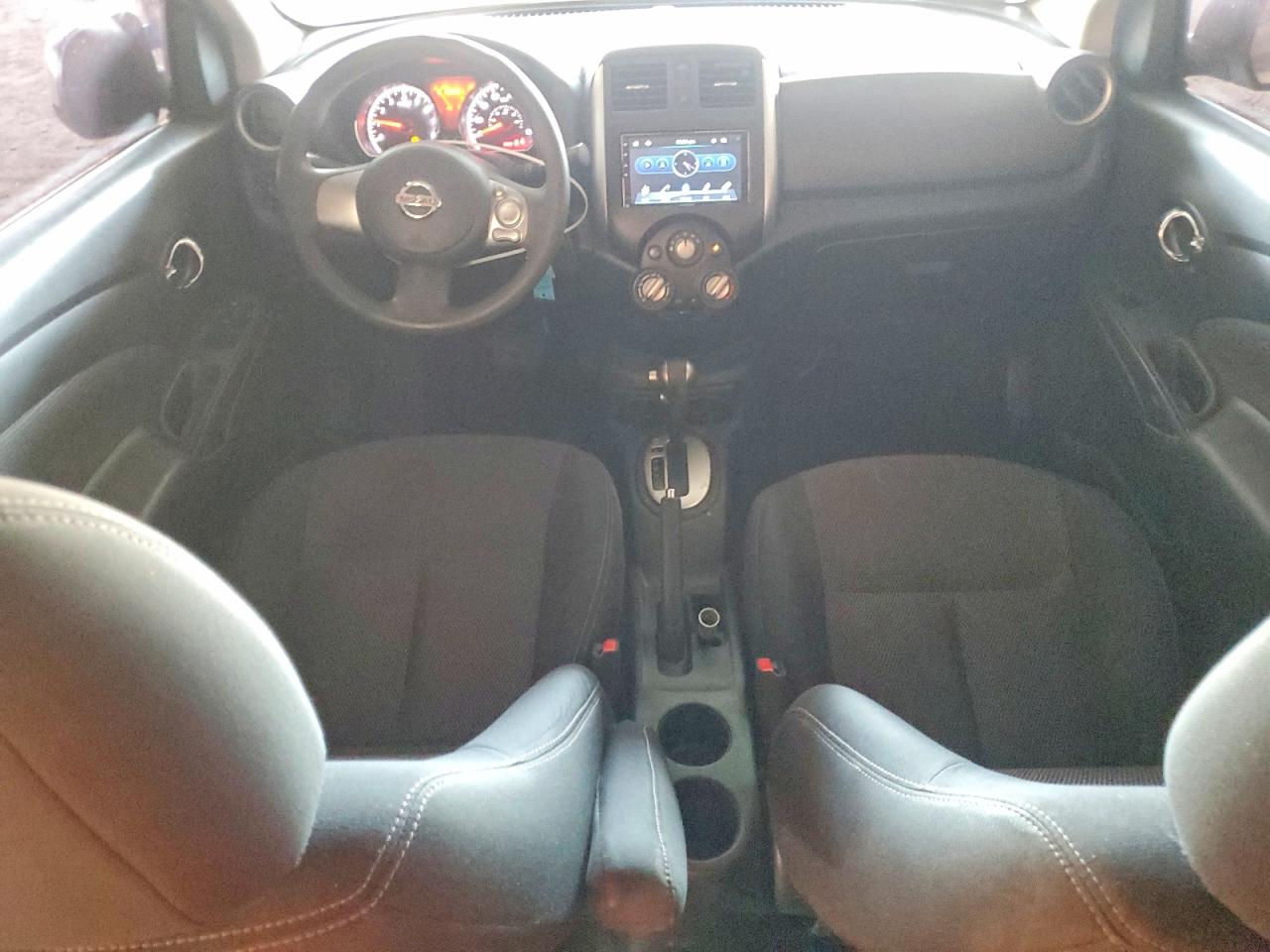2014 Nissan Versa 1.6 Sv Silver vin: 3N1CN7AP4EL834160