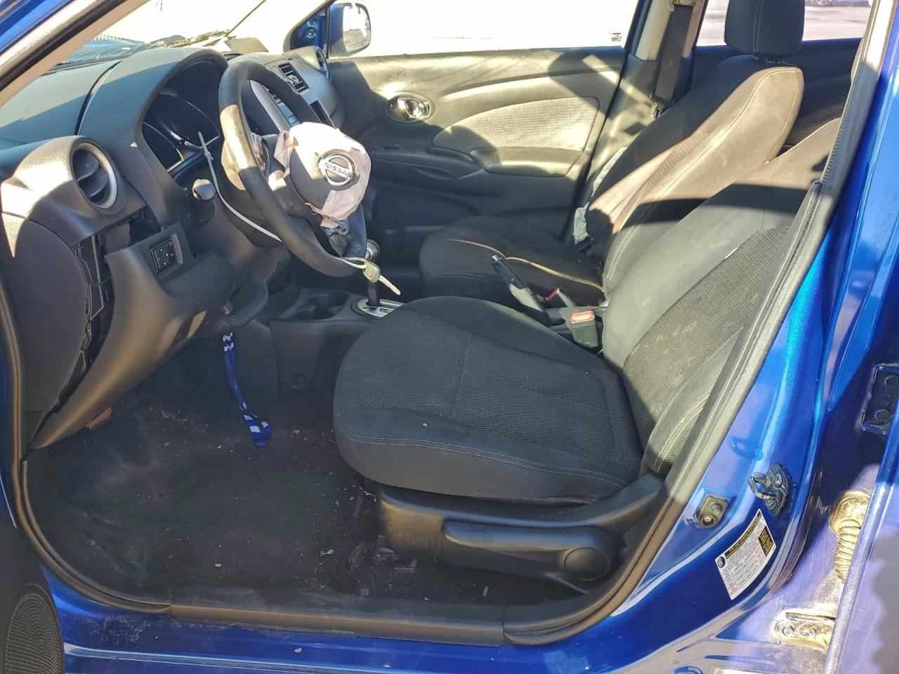 2014 Nissan Versa S Blue vin: 3N1CN7AP4EL835261