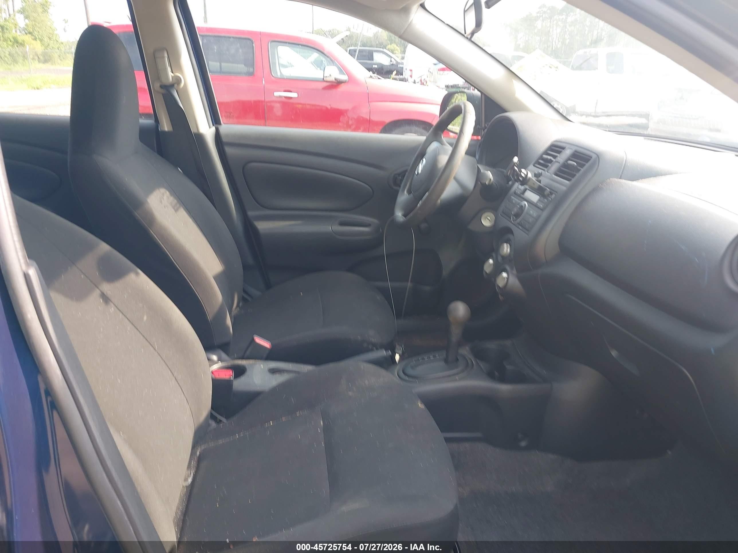 2014 Nissan Versa 1.6 S+ Blue vin: 3N1CN7AP4EL841545