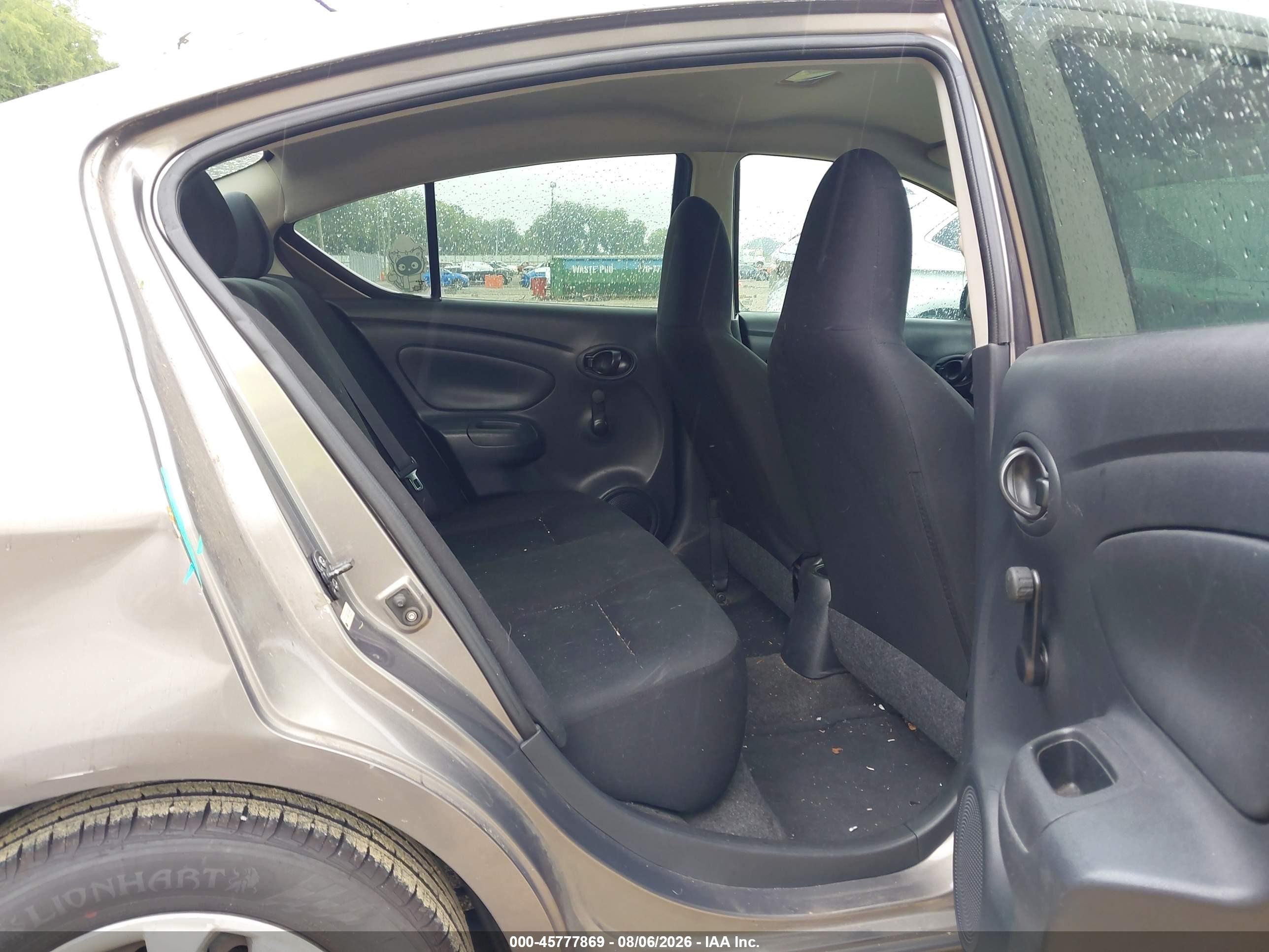 2014 Nissan Versa 1.6 S+ Gray vin: 3N1CN7AP4EL845109