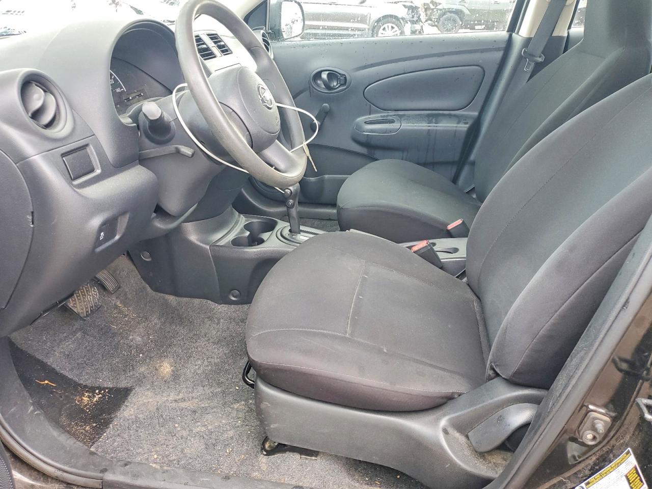 2014 Nissan Versa 1.6 S Gray vin: 3N1CN7AP4EL857003