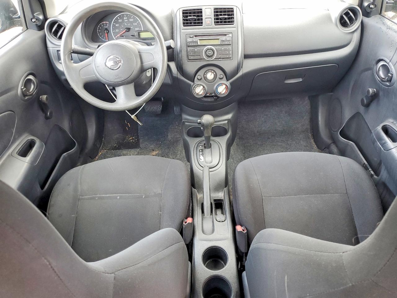 2014 Nissan Versa 1.6 S Gray vin: 3N1CN7AP4EL857003