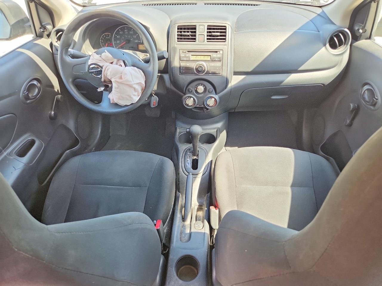 2014 Nissan Versa 1.6 S Gray vin: 3N1CN7AP4EL869748