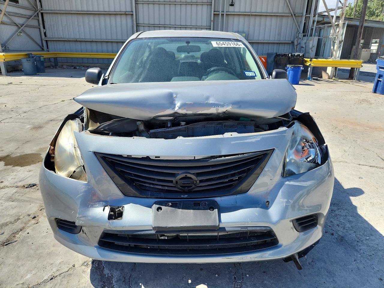2014 Nissan Versa 1.6 S Gray vin: 3N1CN7AP4EL869748