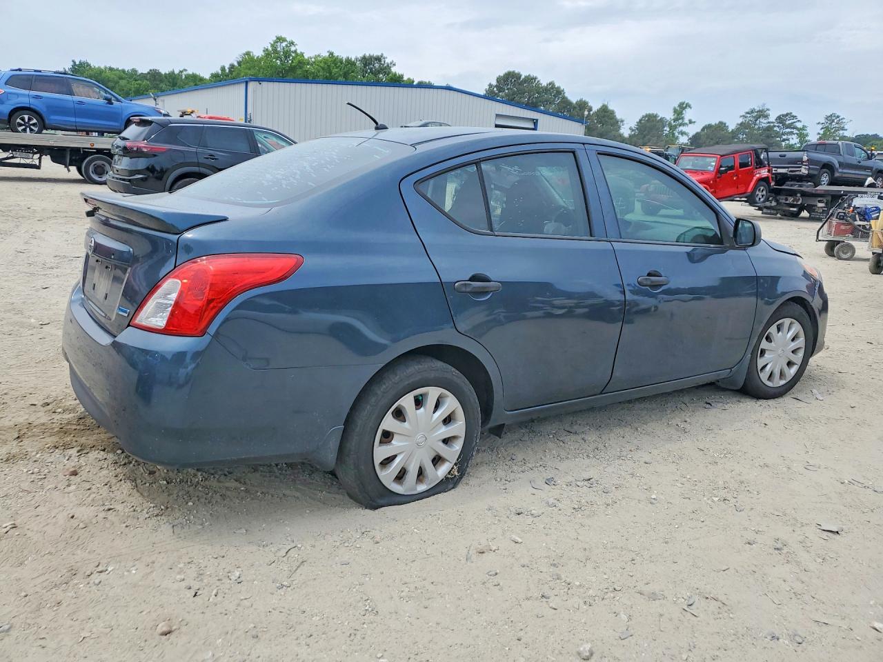 2015 Nissan Versa 1.6 S Plus Gray vin: 3N1CN7AP4FL830479