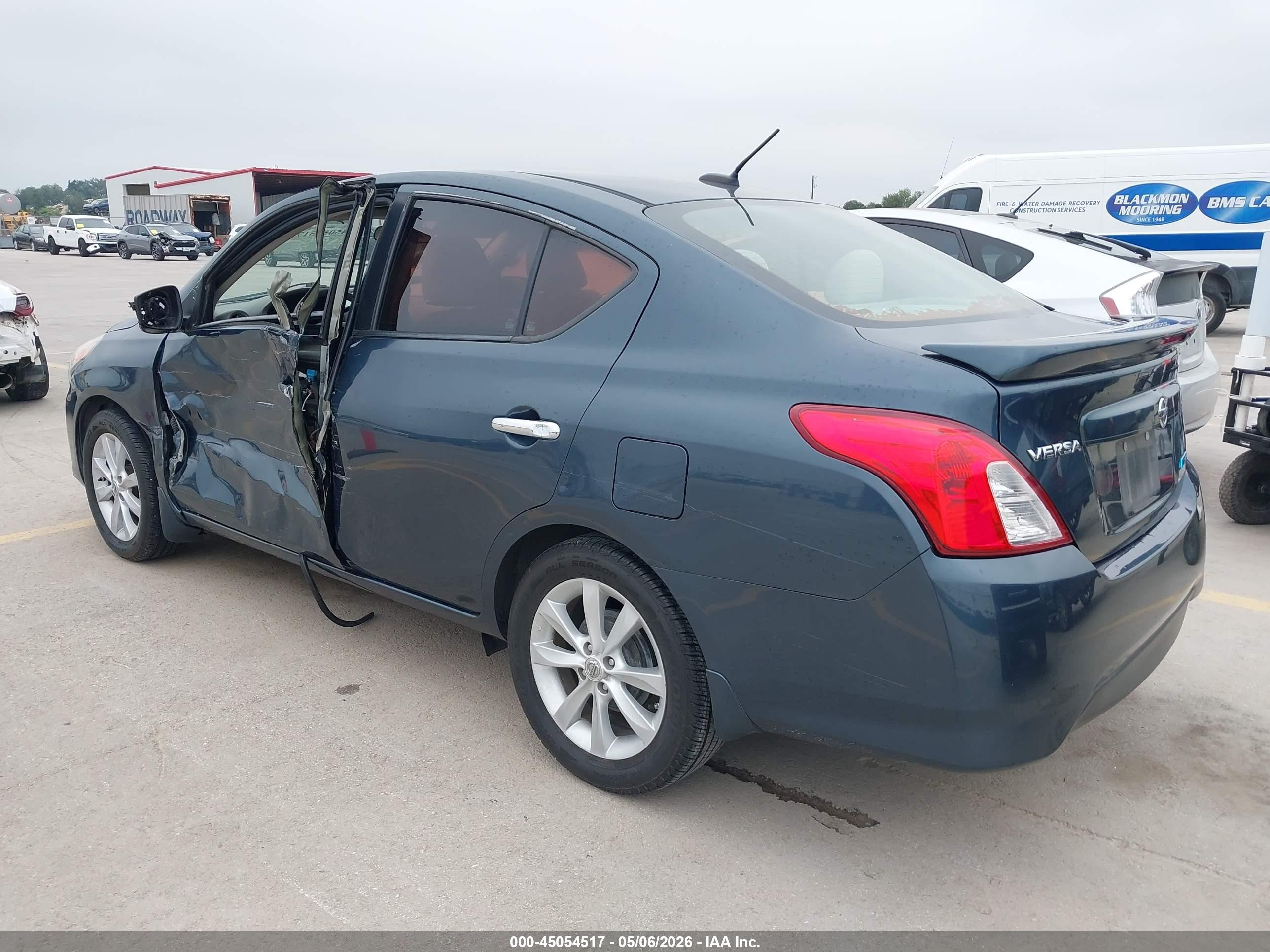 2015 Nissan Versa 1.6 Sl Blue vin: 3N1CN7AP4FL846522
