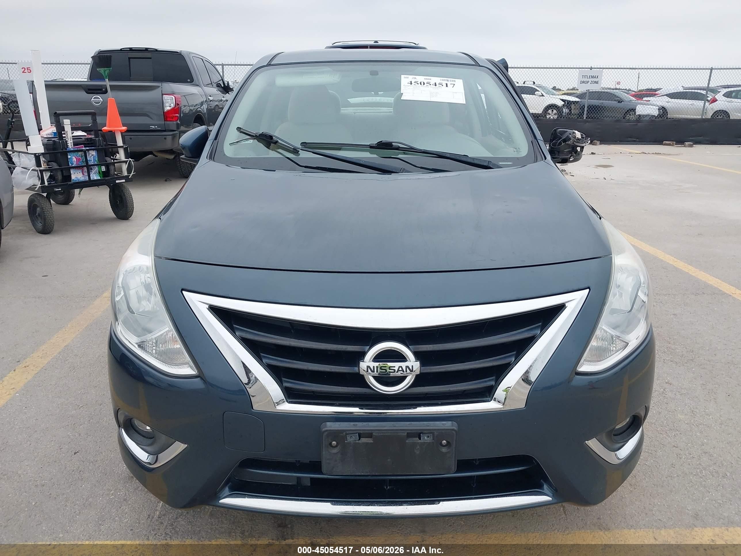 2015 Nissan Versa 1.6 Sl Blue vin: 3N1CN7AP4FL846522