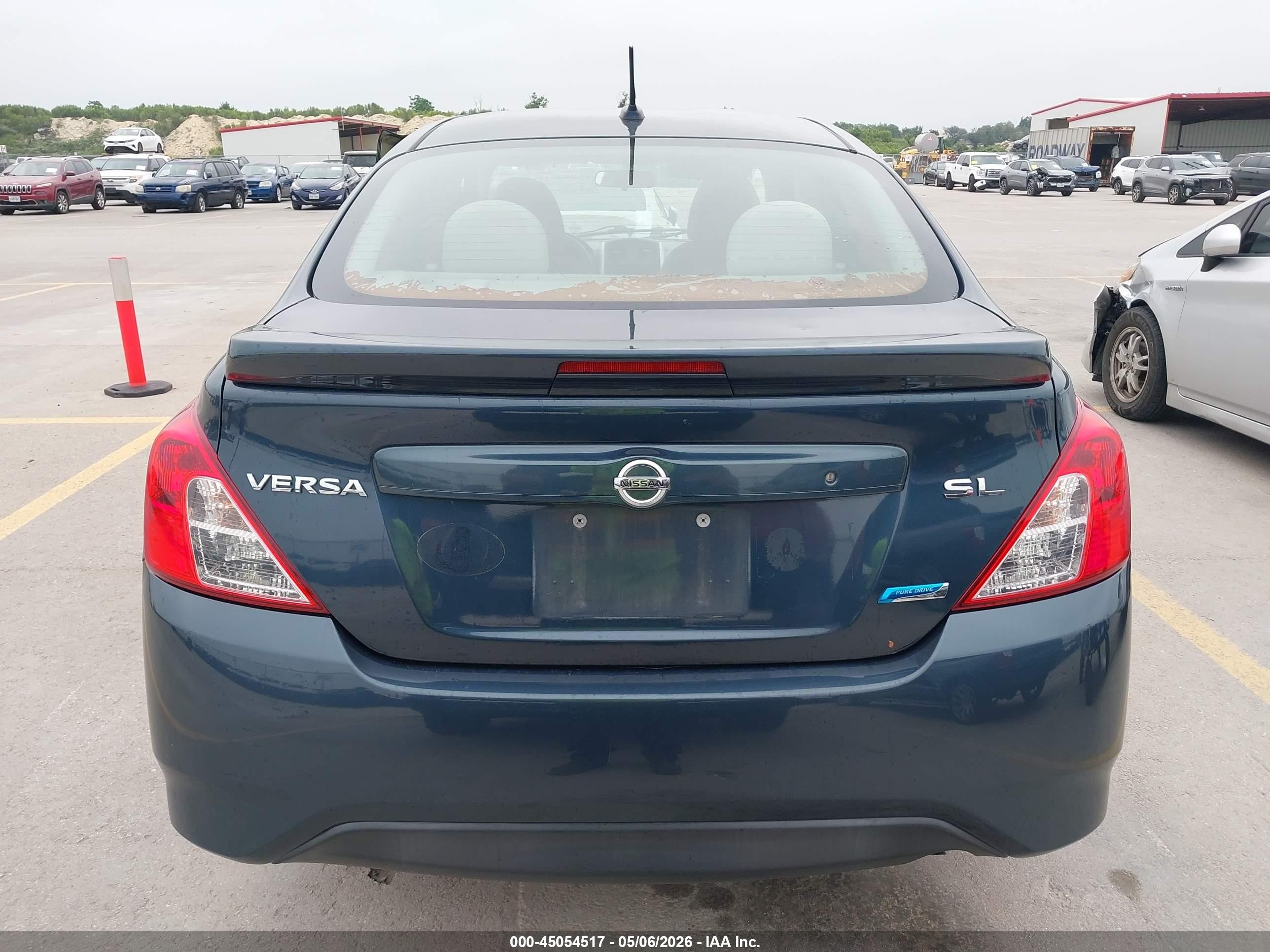 2015 Nissan Versa 1.6 Sl Blue vin: 3N1CN7AP4FL846522