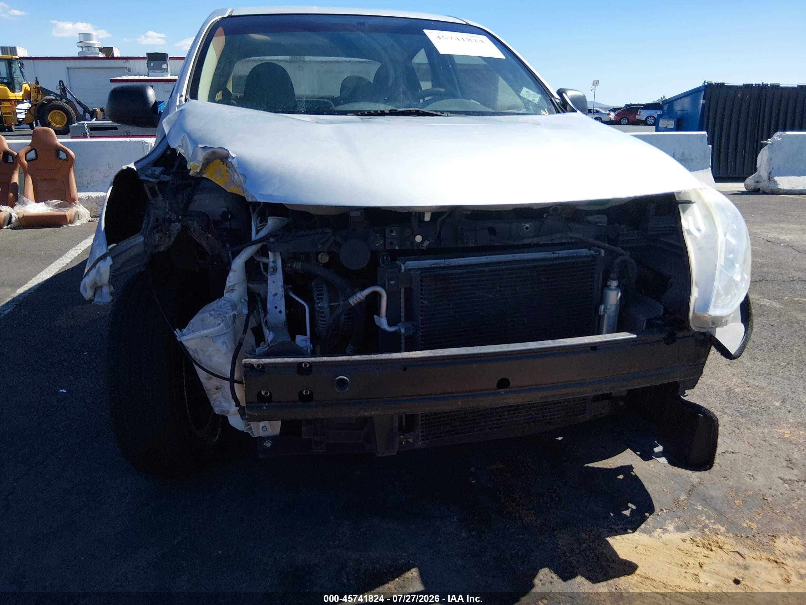 2015 Nissan Versa 1.6 S+ Серый vin: 3N1CN7AP4FL872327