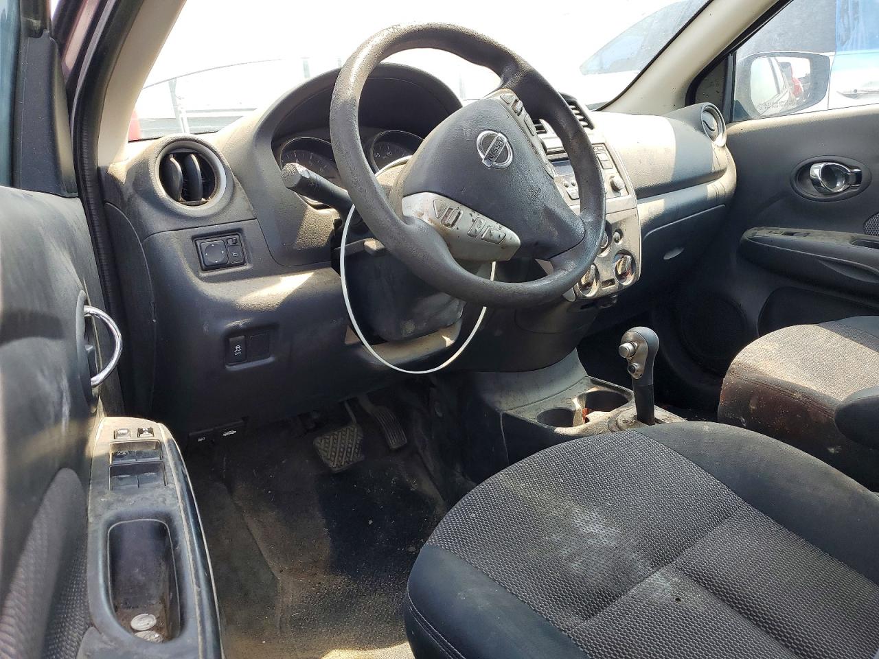 2015 Nissan Versa 1.6 Sv Gray vin: 3N1CN7AP4FL884025