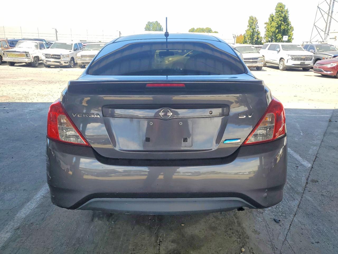 2015 Nissan Versa 1.6 Sv Charcoal vin: 3N1CN7AP4FL896868