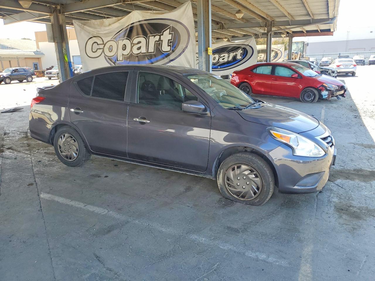 2015 Nissan Versa 1.6 Sv Charcoal vin: 3N1CN7AP4FL896868