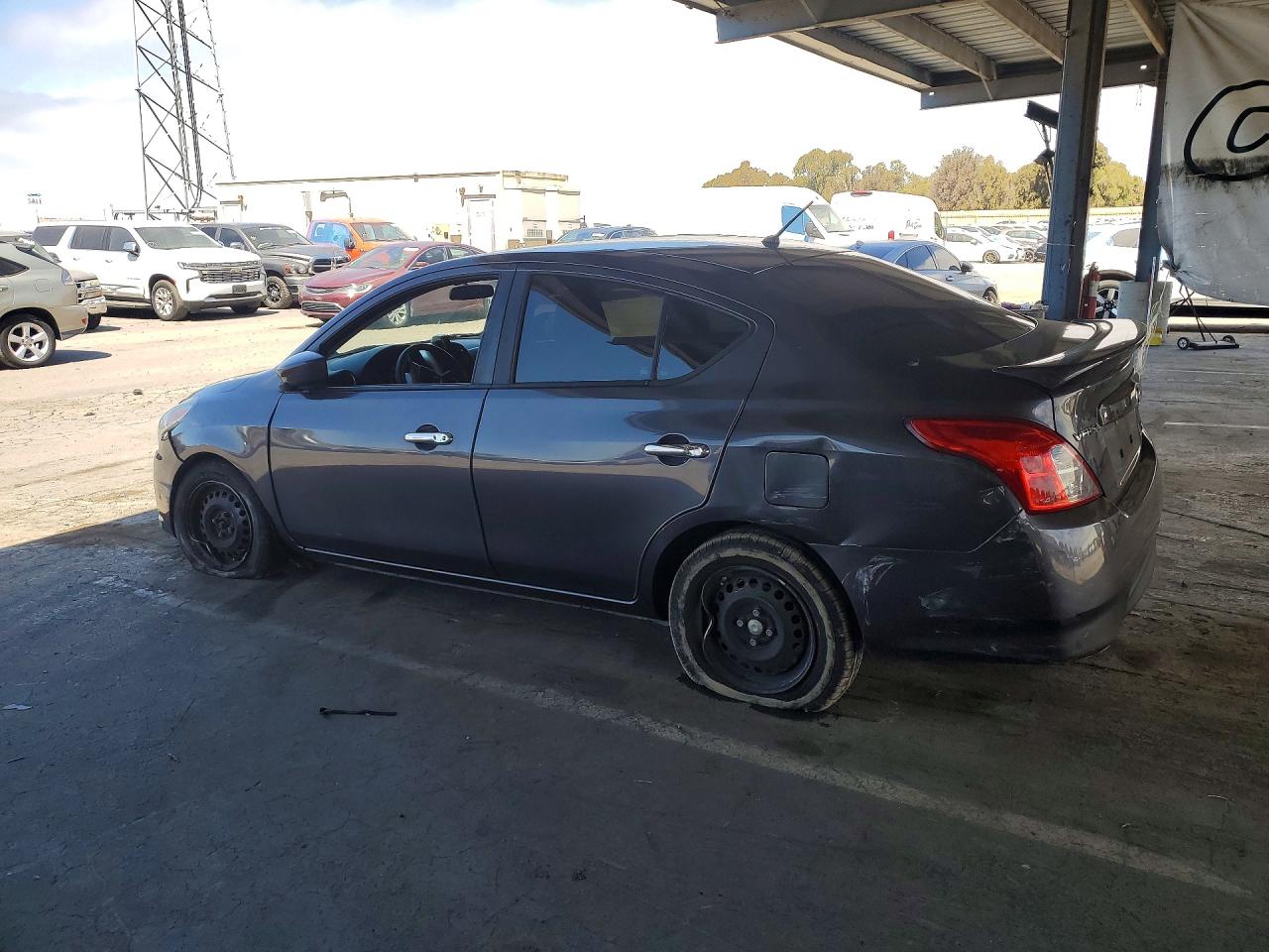 2015 Nissan Versa 1.6 Sv Charcoal vin: 3N1CN7AP4FL896868