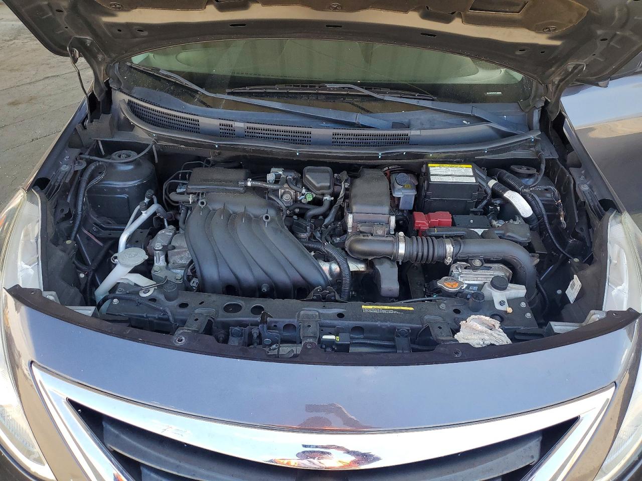 2015 Nissan Versa 1.6 Sv Charcoal vin: 3N1CN7AP4FL896868