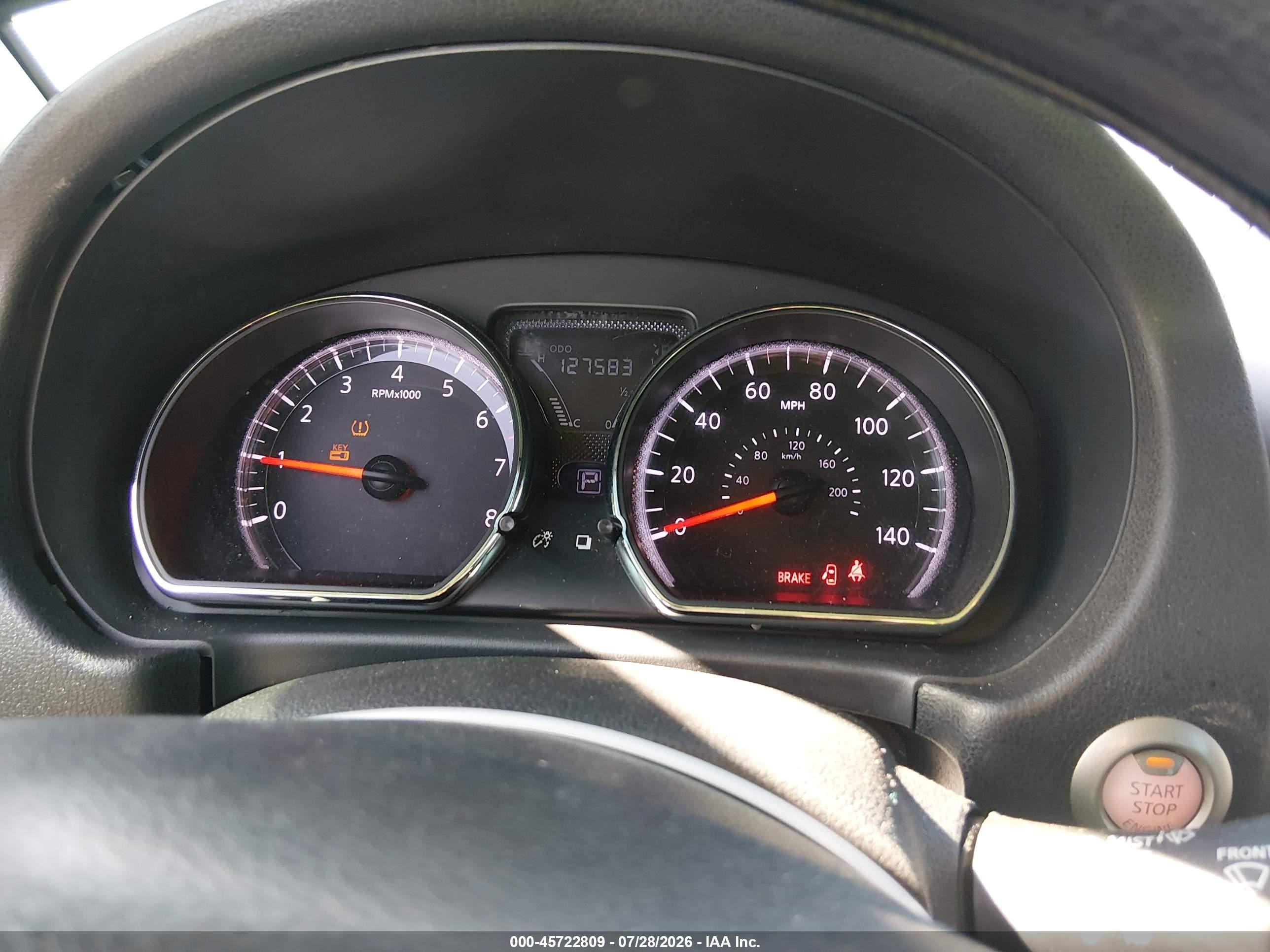 2015 Nissan Versa 1.6 Sl Gray vin: 3N1CN7AP4FL912471