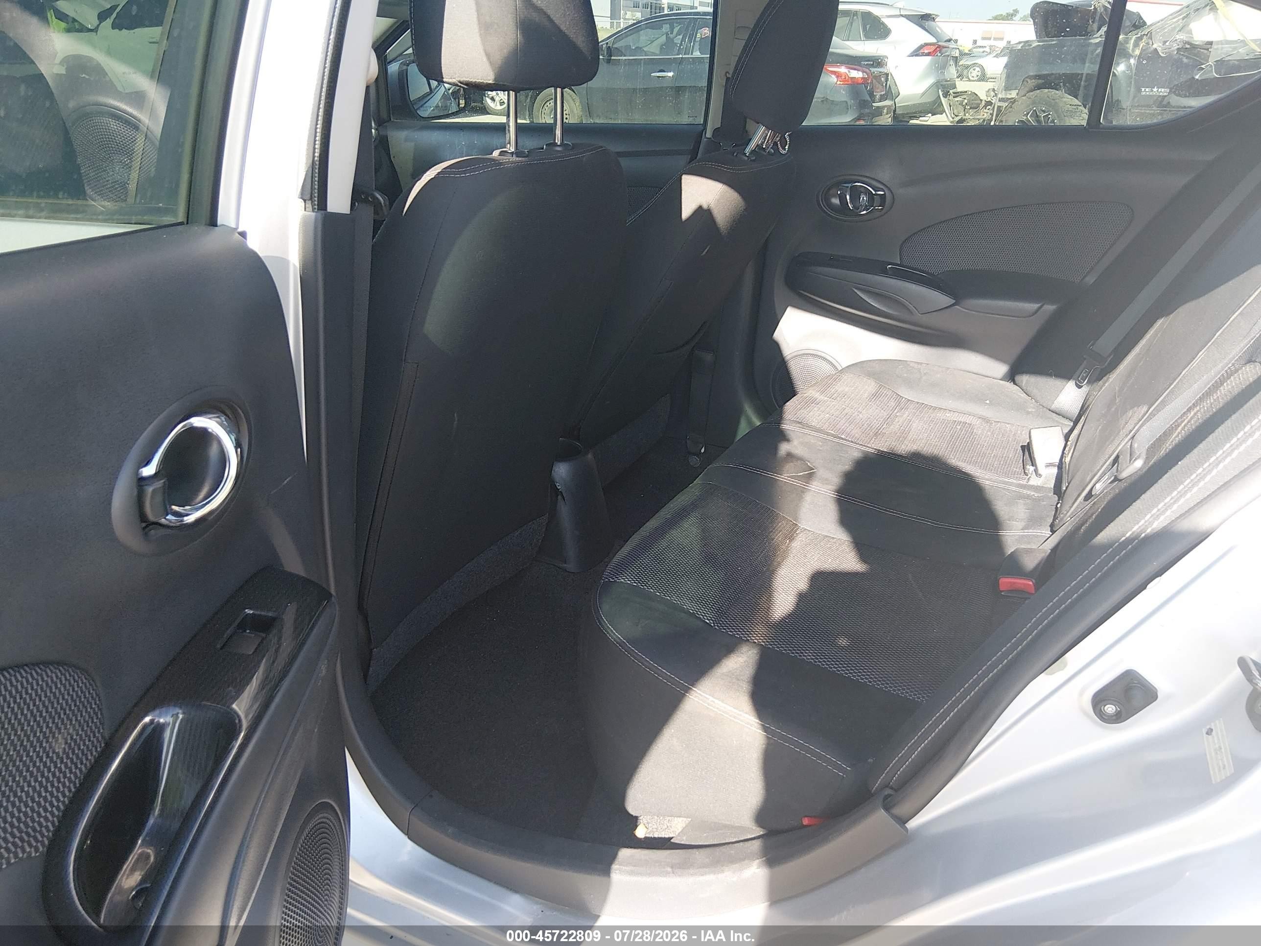 2015 Nissan Versa 1.6 Sl Gray vin: 3N1CN7AP4FL912471