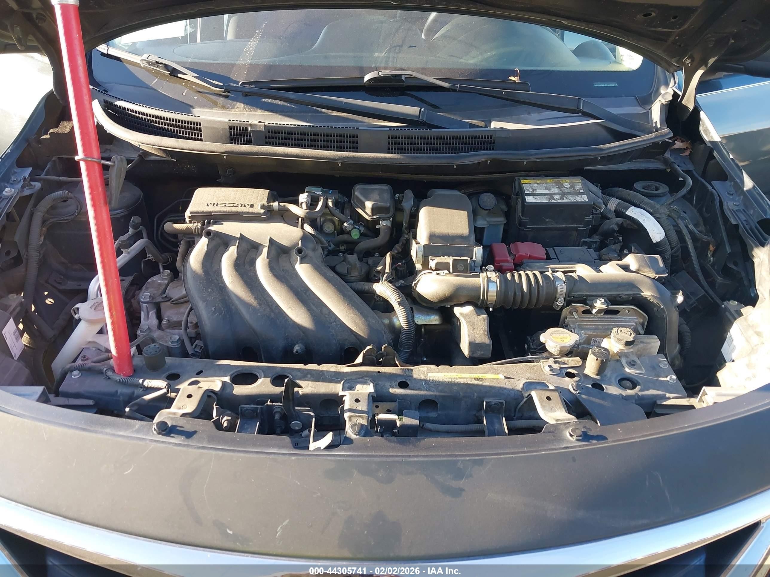 2015 Nissan Versa 1.6 S+ Blue vin: 3N1CN7AP4FL914382